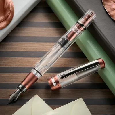 TWSBI Diamond 580 AL R Affogato with Onyx Fountain Pen